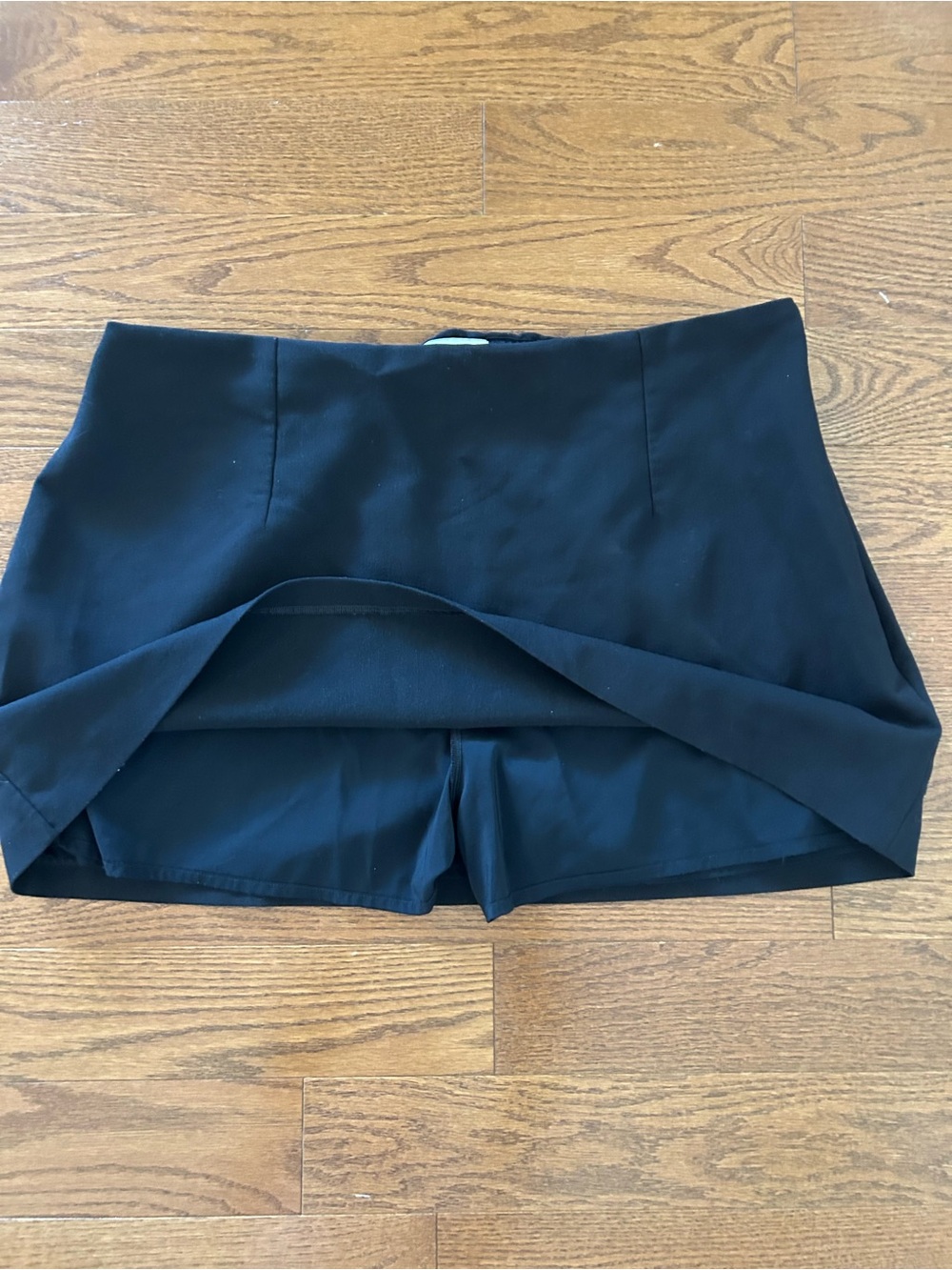 Abercrombie & Fitch Scarlett Mini Skort Black Women XL